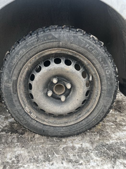 Продам р14резину с диском от кобальта