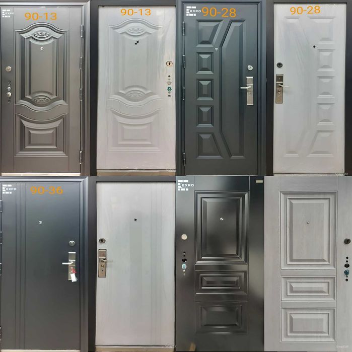 Межкомнатные двери мдф Temir Mdf eshiklar -металлические входные двери