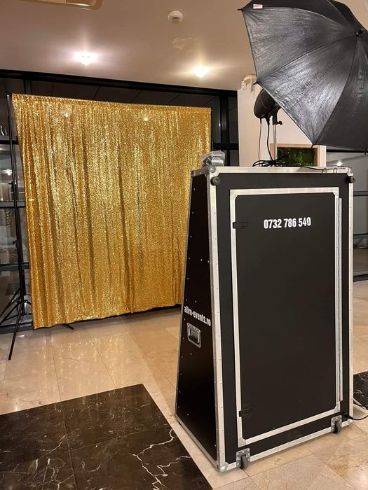 Cabina foto, Selfie 360, Fum greu