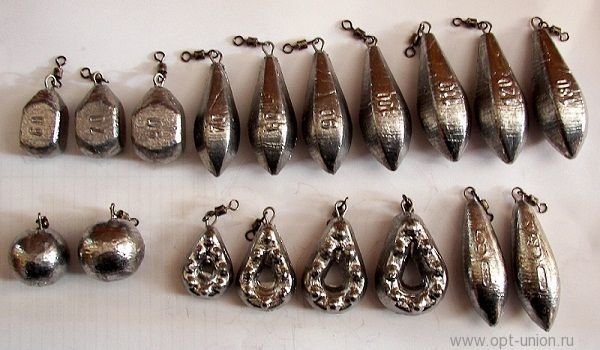 Свинец қорғасын (Свинцовые груза)