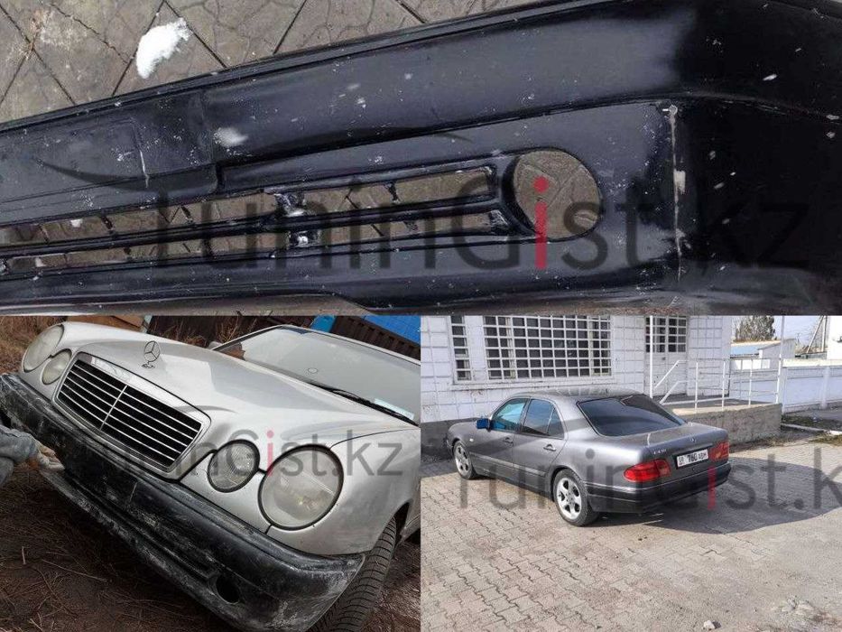 Mercedes w210 e50 AMG бампера и пороги обвес Мерседес лупарик