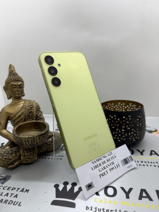 Amanet ROYAL : Samsung A25 / Liber de retea / Garantie