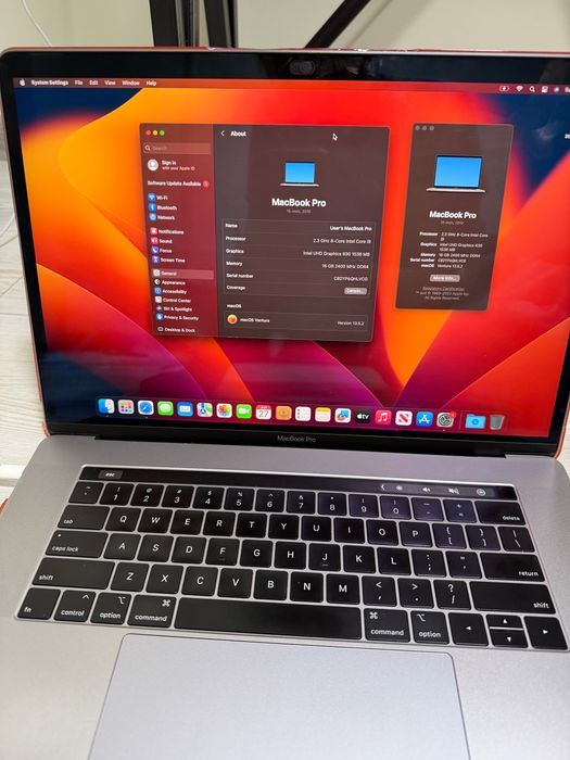 Macbook Pro 15 inch 2019 i9