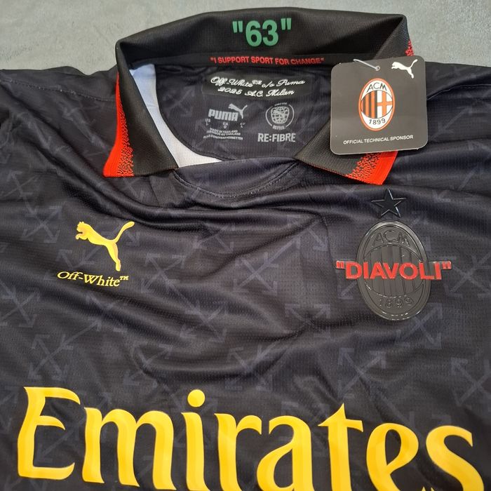 ! НАМАЛЕНИЕ ! PUMA x Off-White тениска на Milan НОВА