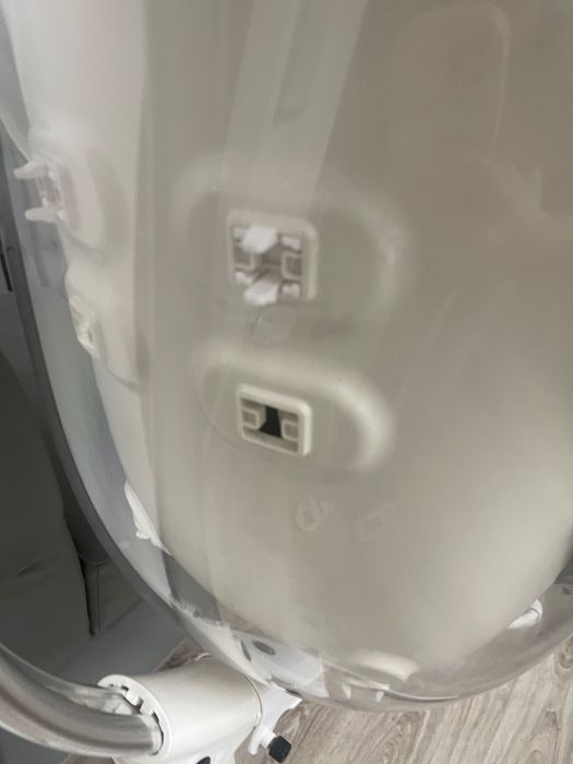 Scaun de masa de copii Mima Moon Silver 6-36 luni la 1800 lei