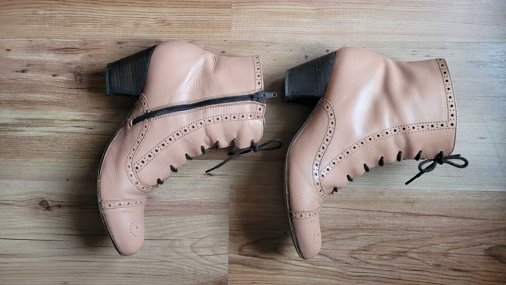 Botine tip brogues Bertie