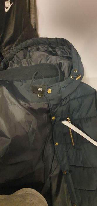 Geaca fas H&M bleumarin