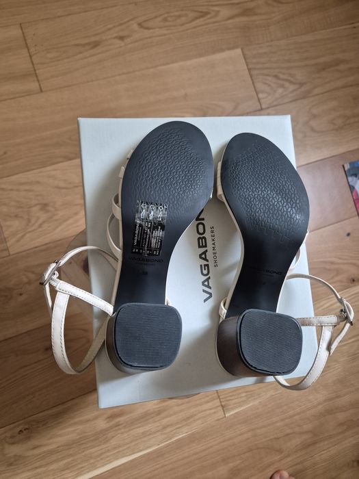 Sandale cu toc, 38 Vagabond piele naturala, noi