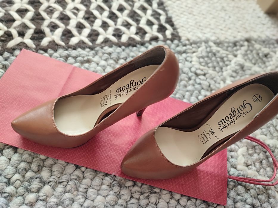 Дамски обувки, 36 н, естествена кожа, New look