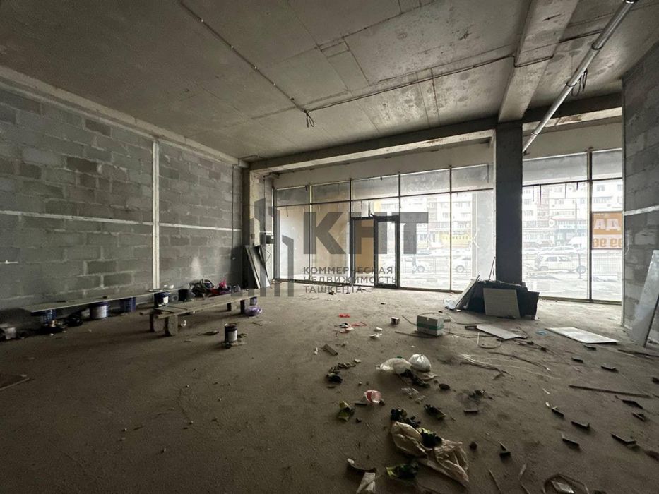 Паркентский Рынок | 105кв - нежилое помещение вдоль дороги Аренда