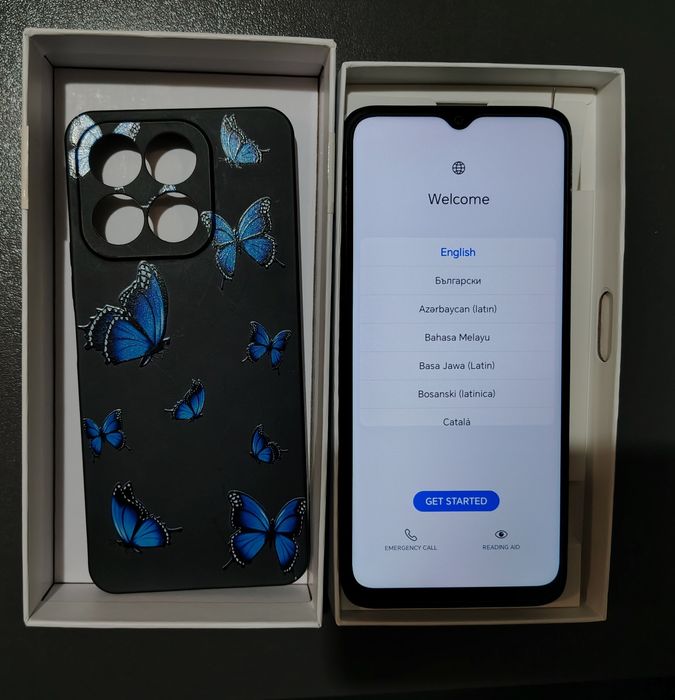 HONOR X6a 4GB RAM / 128GB ROM – с нов кабел и калъф