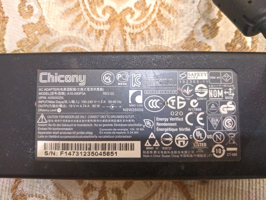 Блок Питания для Ноутбука Acer