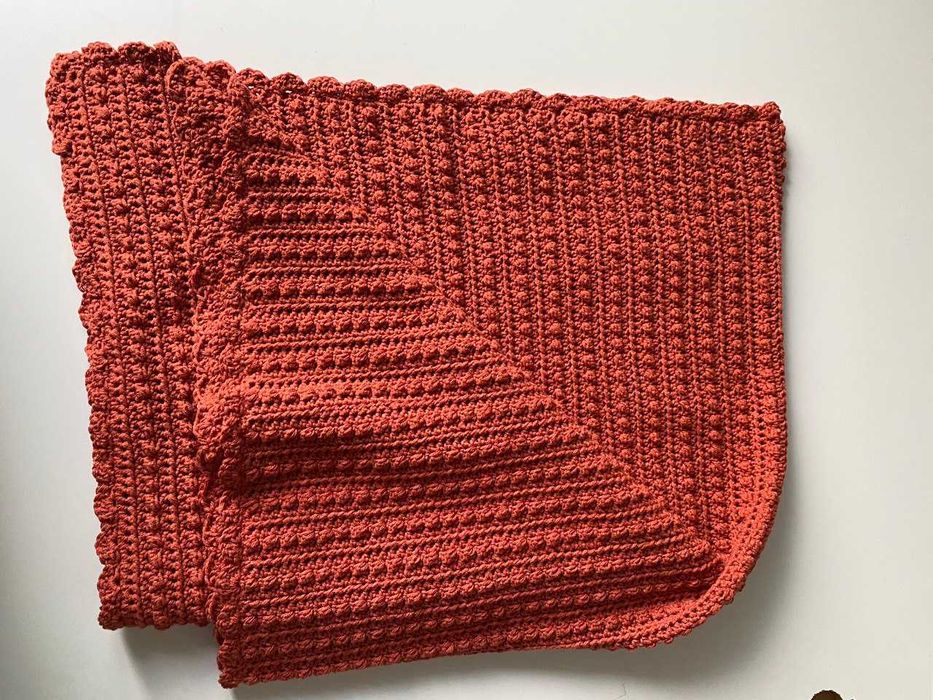 Paturica bebelusi, crosetata manual