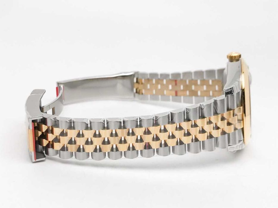 Rolex Datejust 41mm Жълто Злато / Сив Циферблат / Jubilee / Автоматичен – реални снимки