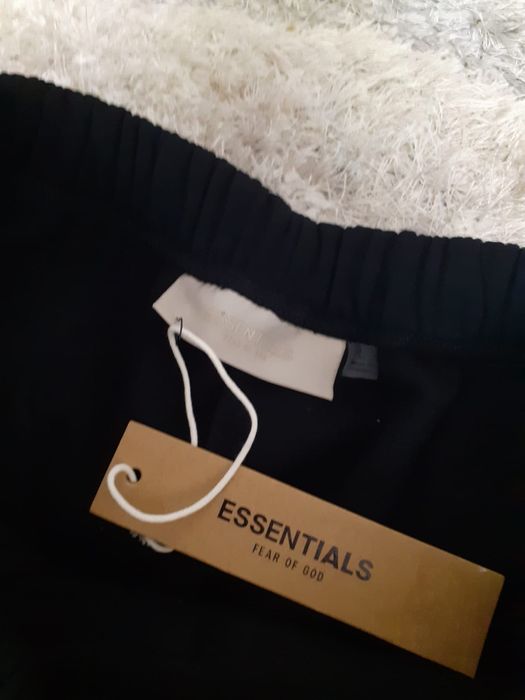 Pantaloni Essentials Fear of God negri