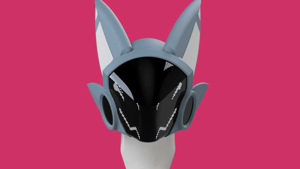 Шлем-каркас фурри протогена MK3