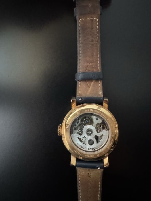 Ceas Fossil automat cu curea de piele *Premium*