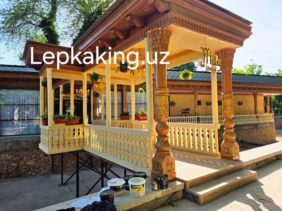 Toshkent Va O'zbekiston Fibrobetondan Premium Ustunlar Naqsh Ganchlar