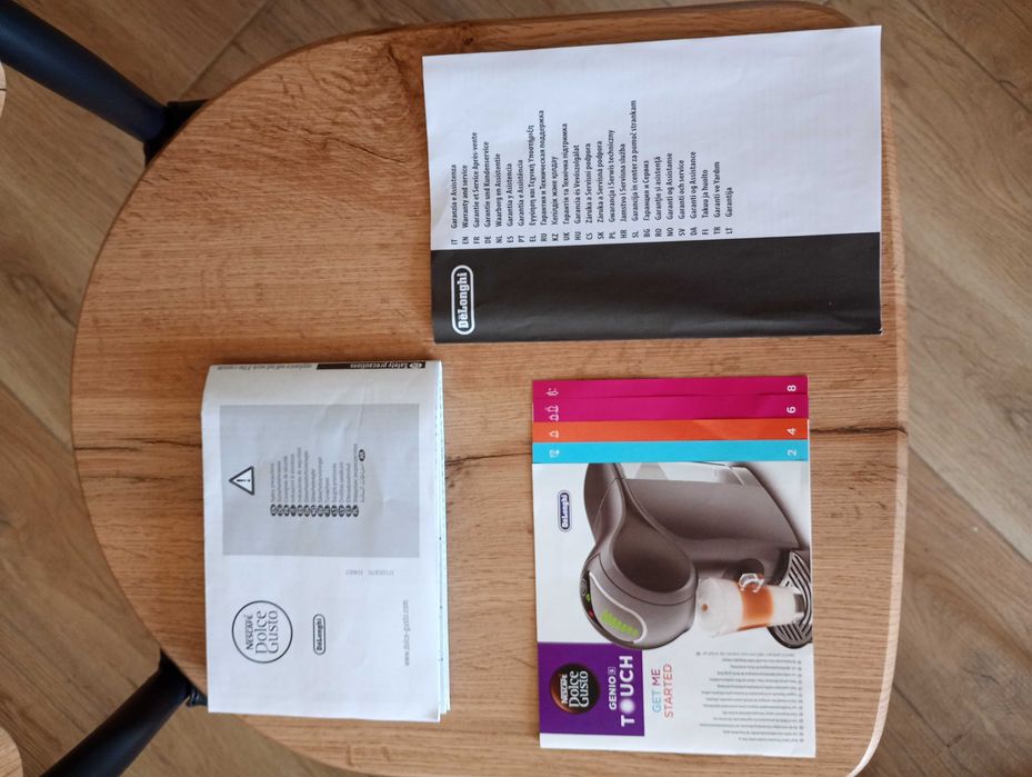 Като нова в кутията си кафемашина Delonghi Dolce Gusto Genio S Touch