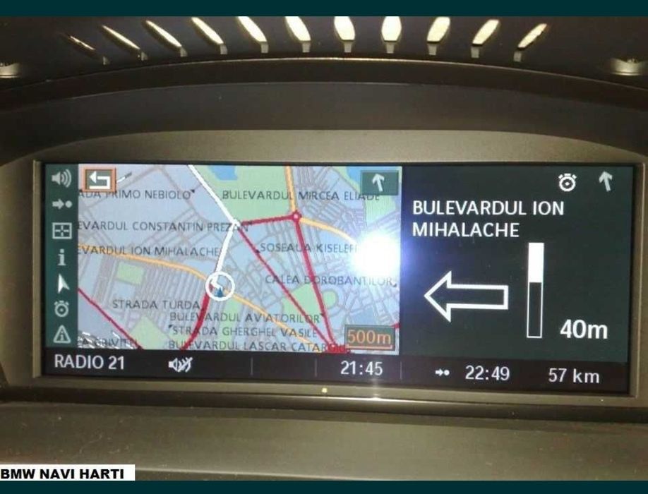 BMW DVD harti navigatie BMW E60 E61 E81 E87 E90 E91 Europa + Romania