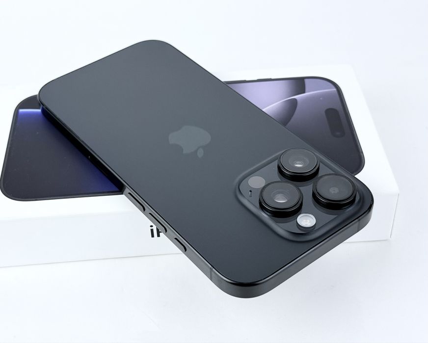 Apple iPhone 16 Pro 256GB Black Titanium 100% Батерия