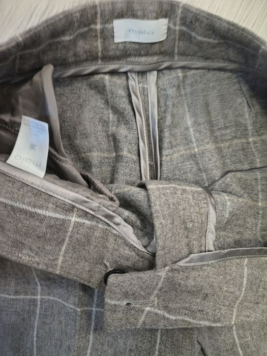 Pantaloni luxury Malo, 100% lână virgină, 38