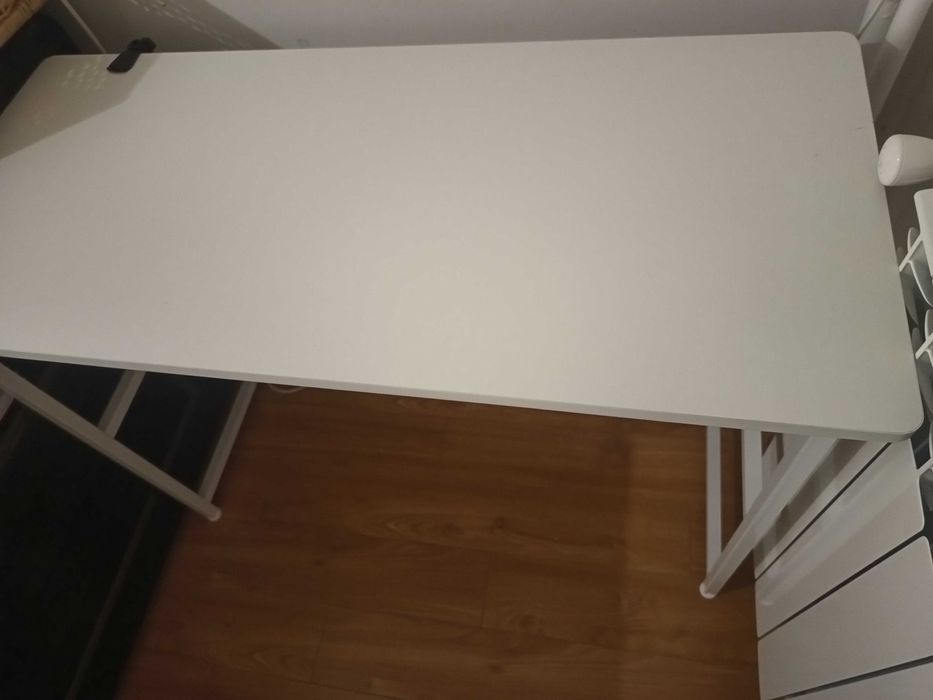 Birou calculator/masă Nou alb stil loft, made Polonia, lung 100 cmx 50