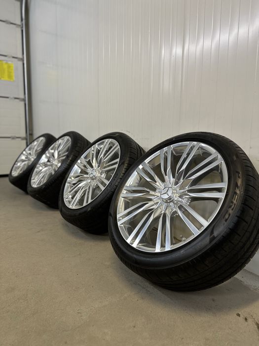 Оригинални нови 20 цола Mercedes S Class W223 W222 Джанти с летни гуми ес класа с класа mercedes V222 V223
