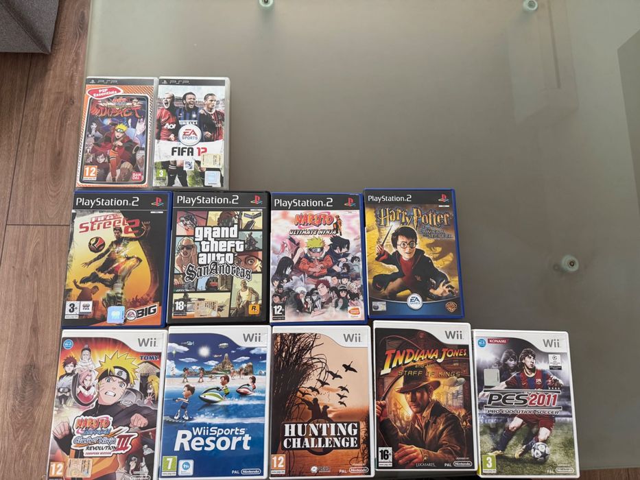 DVD дискове, видео касети и игри за конзоли