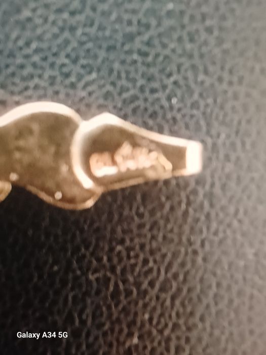 Brățară din aur 14k lucrată manual.