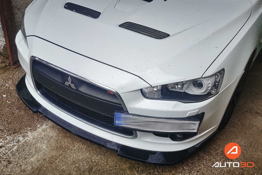 Преден тунинг лип спойлер за Mitsubishi Lancer