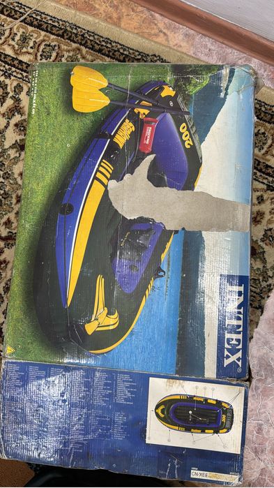 Лодка надувная бу