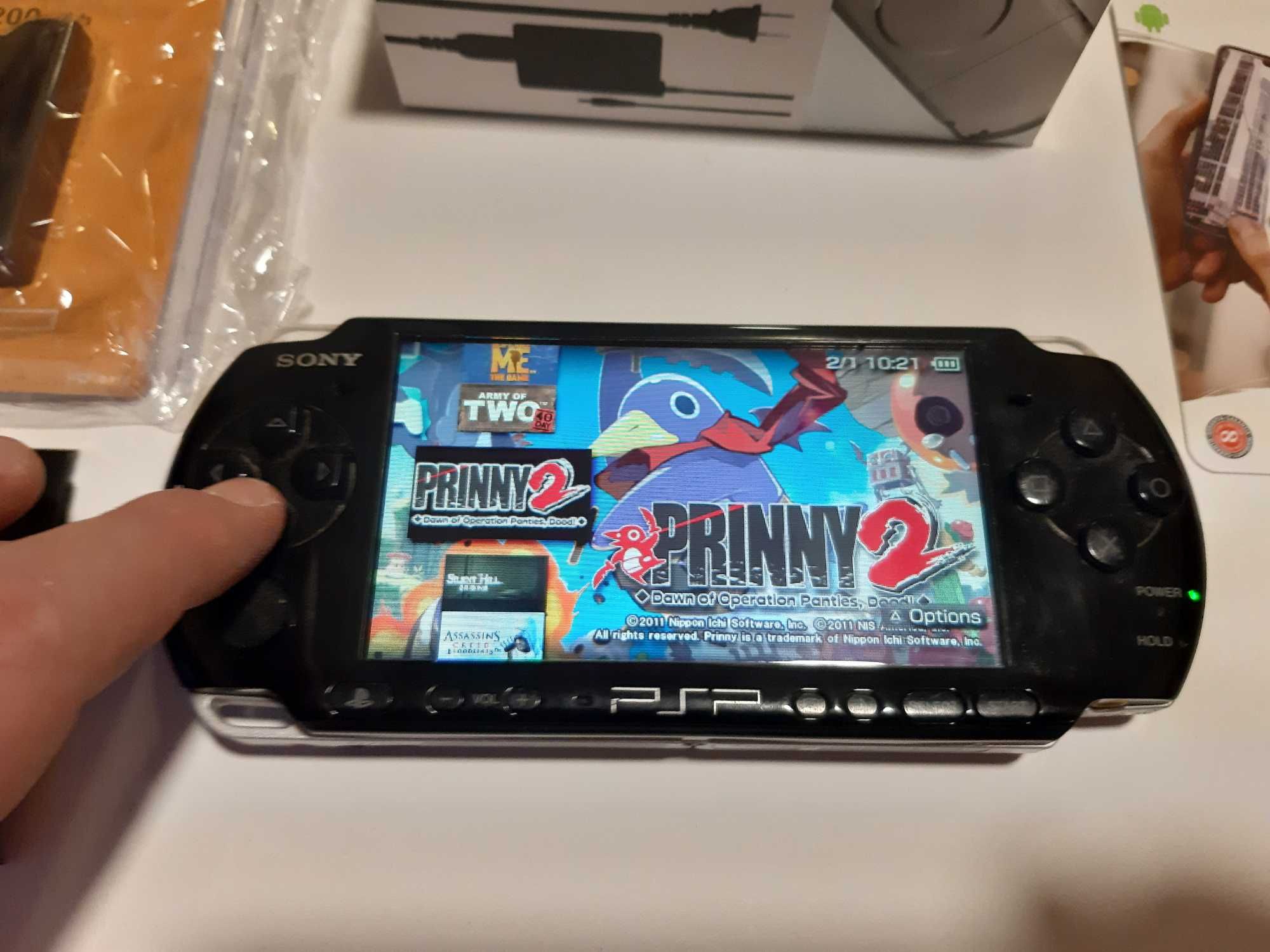 Хакната ПСП PSP Конзола PSP 32 гб мемори карта и 100 игри гр. Пловдив ...