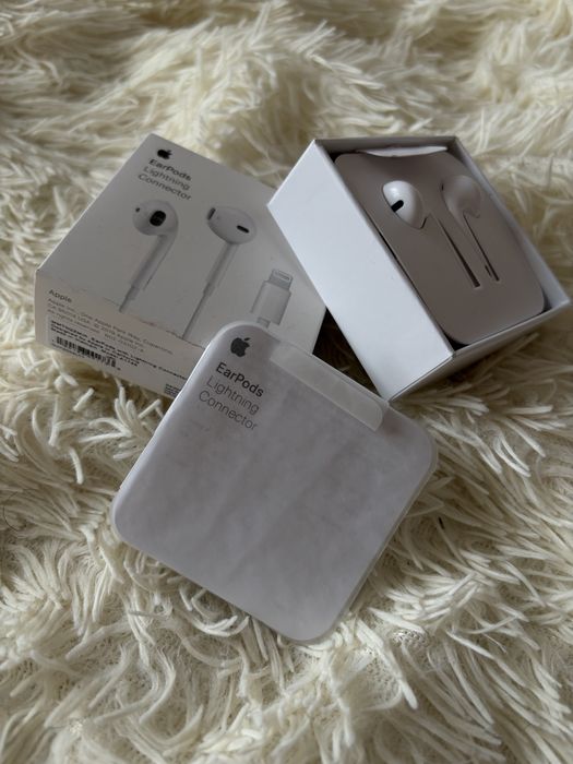 Наушники apple lightning