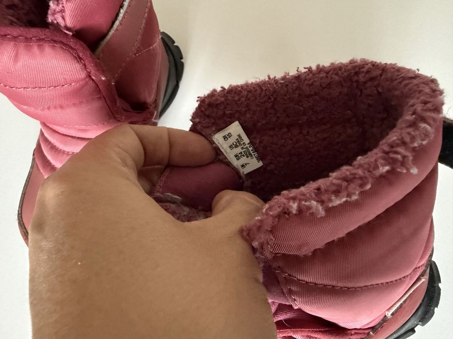 Puma, Непромокаеми боти Nieve с велкро, Червен, размер 24