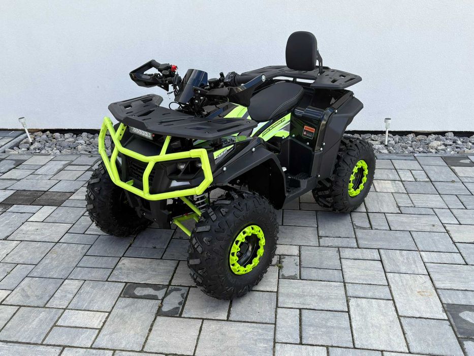Atv 125cc RockRider 8" automat 4T benzina negru/verde