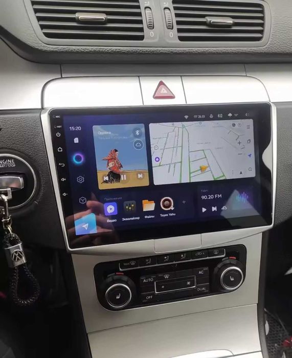 Navigație Android CarPlay VW Passat B6, CC 2005-2010