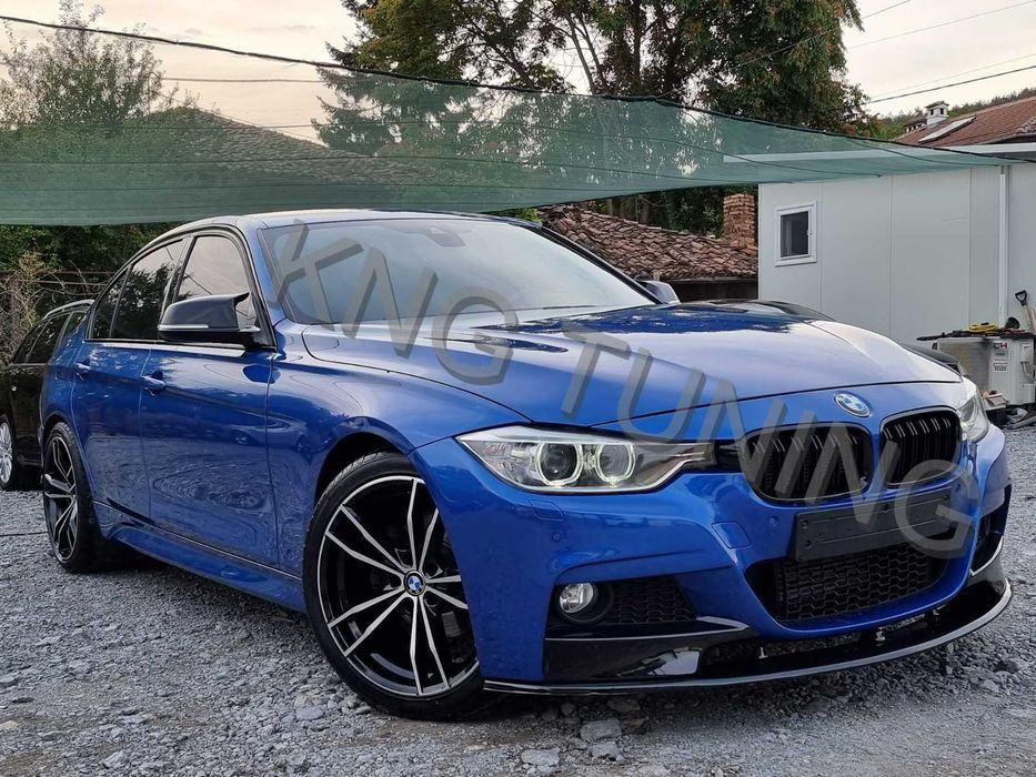 Преден лип спойлер за бмв ф30 ф31 / нож / BMW F30/F31 lip spoiler