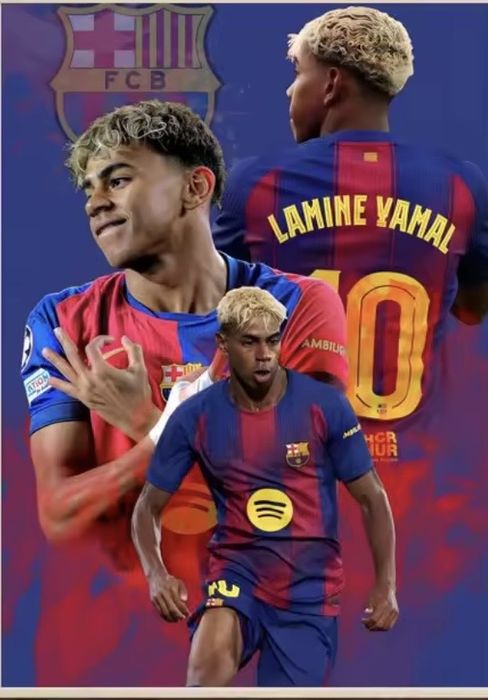 Футболен екип Ламин Яамал/Lamin Yamal football ekip