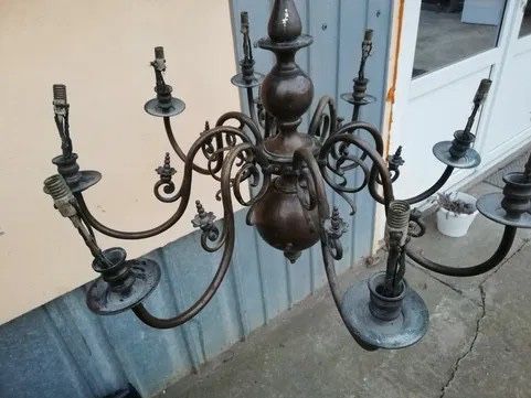 Vând  Candelabru bronz