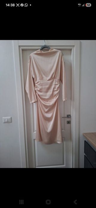 Rochie de satin eleganta