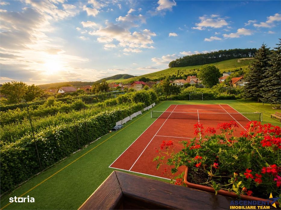 Hotel 3* + Pensiune 4*, piscina, teren tenis, 6.200mp parc privat +, S