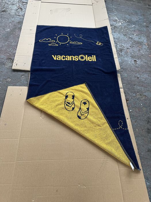 Плажна хавлиена, дебела и голяма велурена луксозна кърпа - 100% памук