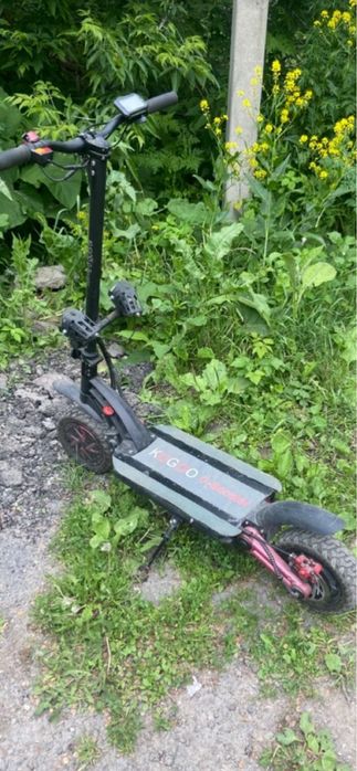 Полноприводный самокат