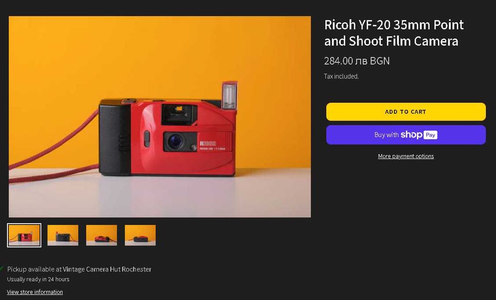 RICOH - YF-20 / Pentax Espio 928 / Olympus mju ZOOM 105