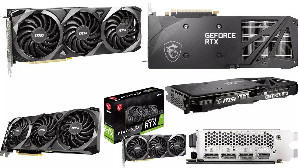 Видеокарта RTX 3060 MSI