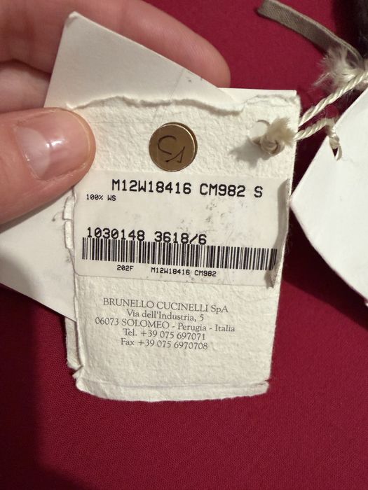 Brunello Cucinelli палто,наметка