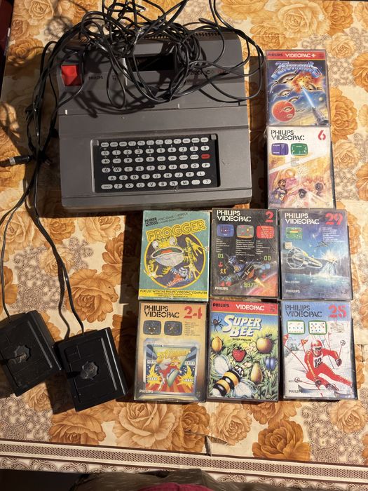 Consola rara Philips Videopac+ G7400 anii 1983