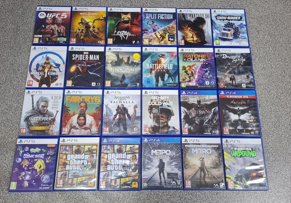 Игры пс4 диски пс5 ps4 ps5