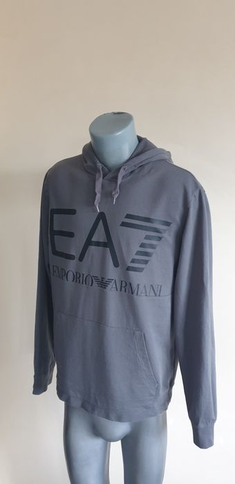 Emporio Armani EA7  Hoodie /  L НОВО! ОРИГИНАЛ! Мъжко Горнище Качулка
